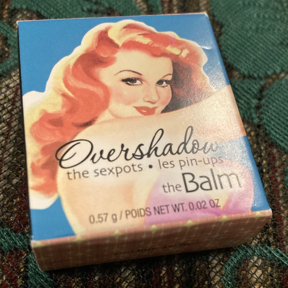 NIB Overshadow The Balm eyeshadow pods